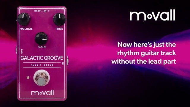 Movall MP-102 - Galactic Groove Fuzzy Drive, pedal de guitarra con